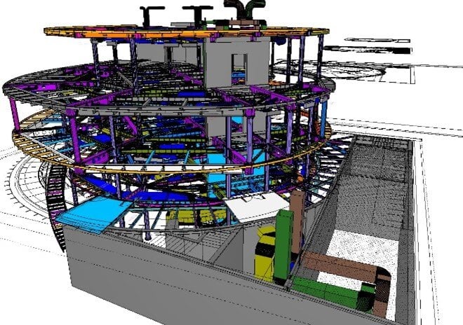 Progetto di ampliamento edifici Sede stabilimento ceramico Casalgrande Padana 